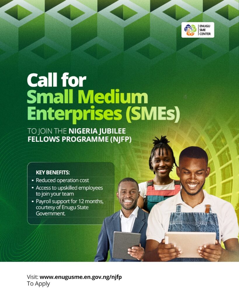 Enugu State NJFP Recruitment 2024