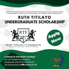 Undergraduate scholarship