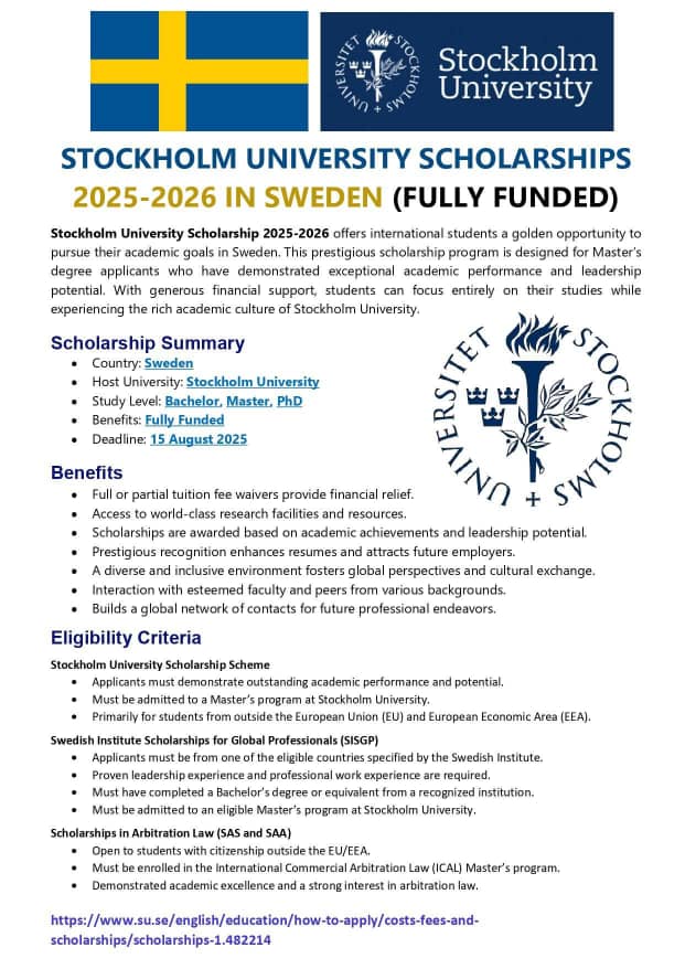 Fully Funded Scholarship Opportunities For Bachelor s Master s PhD Fully Funded Scholarship Opportunities For Bachelor s Master s PhD