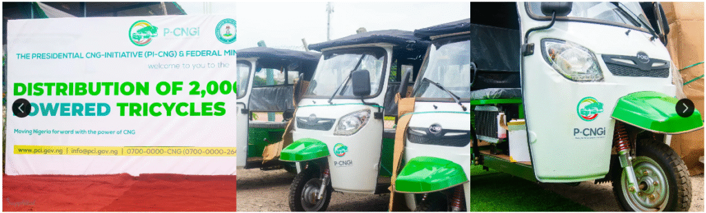 CNG Tricycles