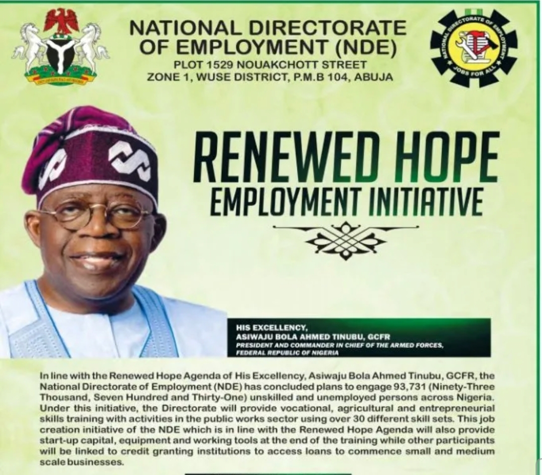 NDE RENEWED HOPE