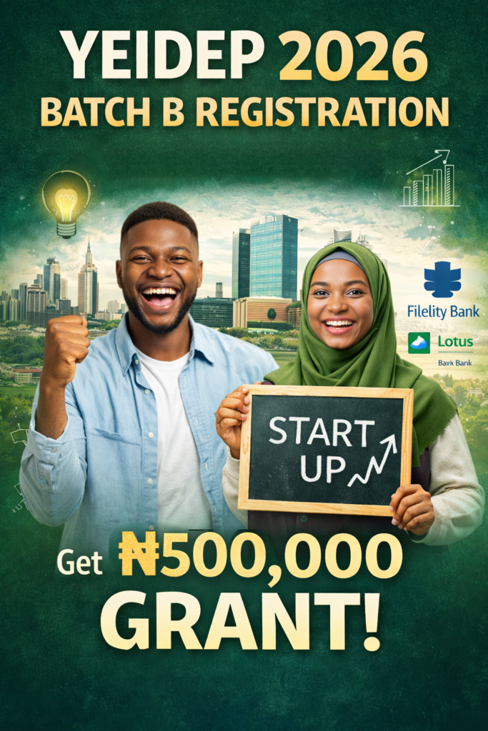 YEIDEP Batch B Registration