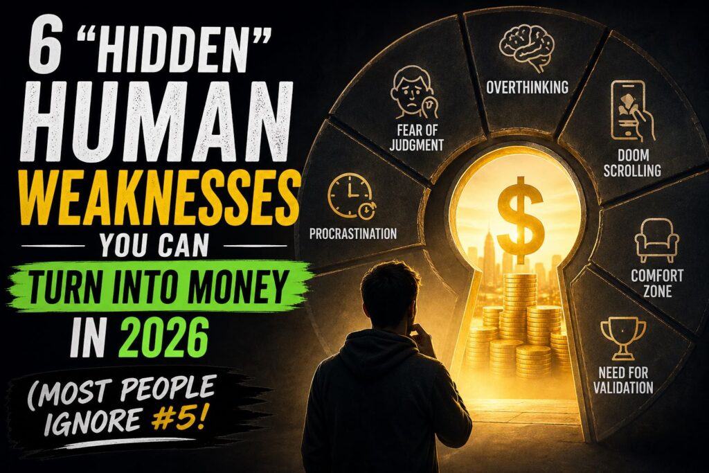 Human Weaknesses You Can Turn Into Money