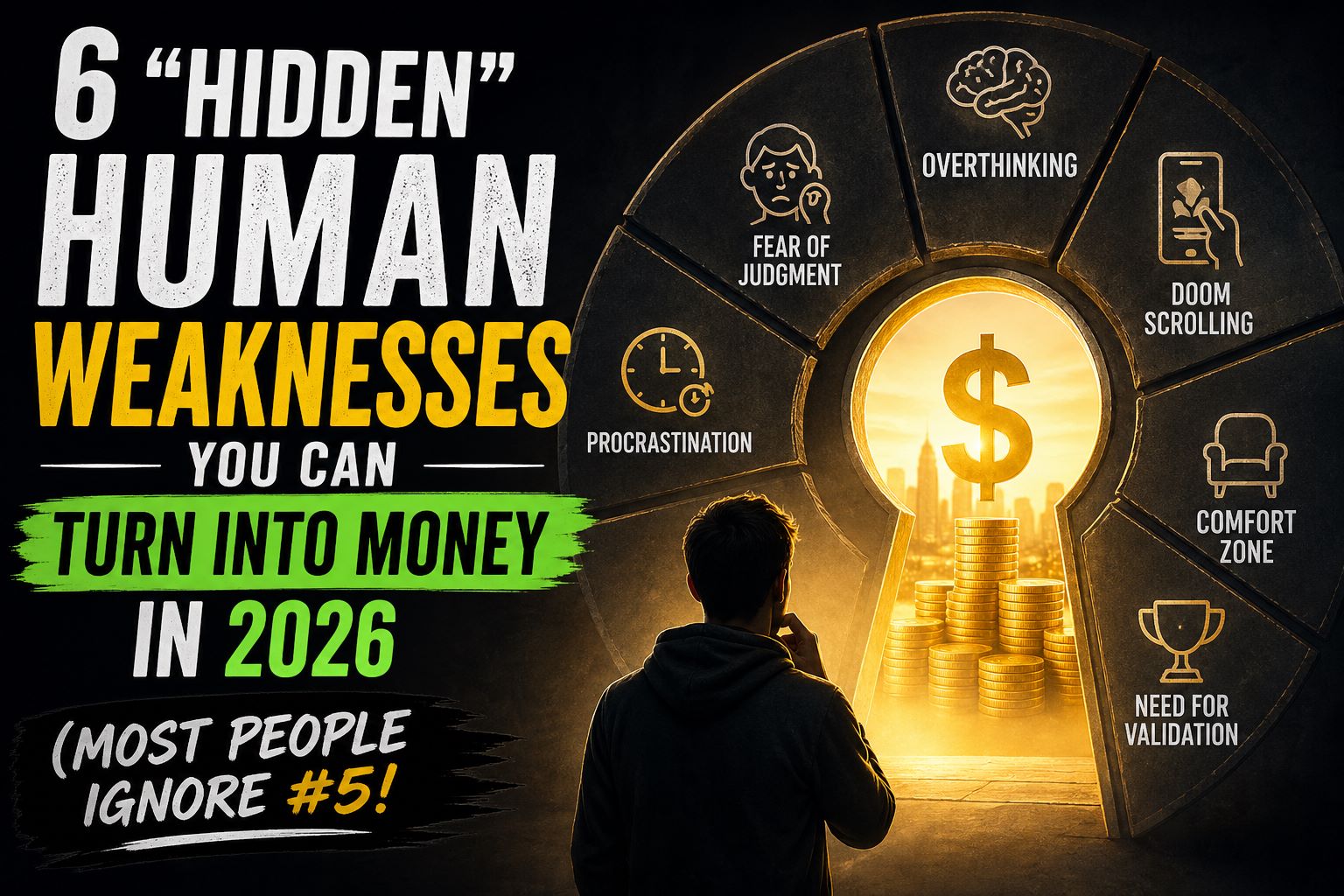 Human Weaknesses You Can Turn Into Money