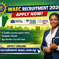 WAEC Recruitment 2026