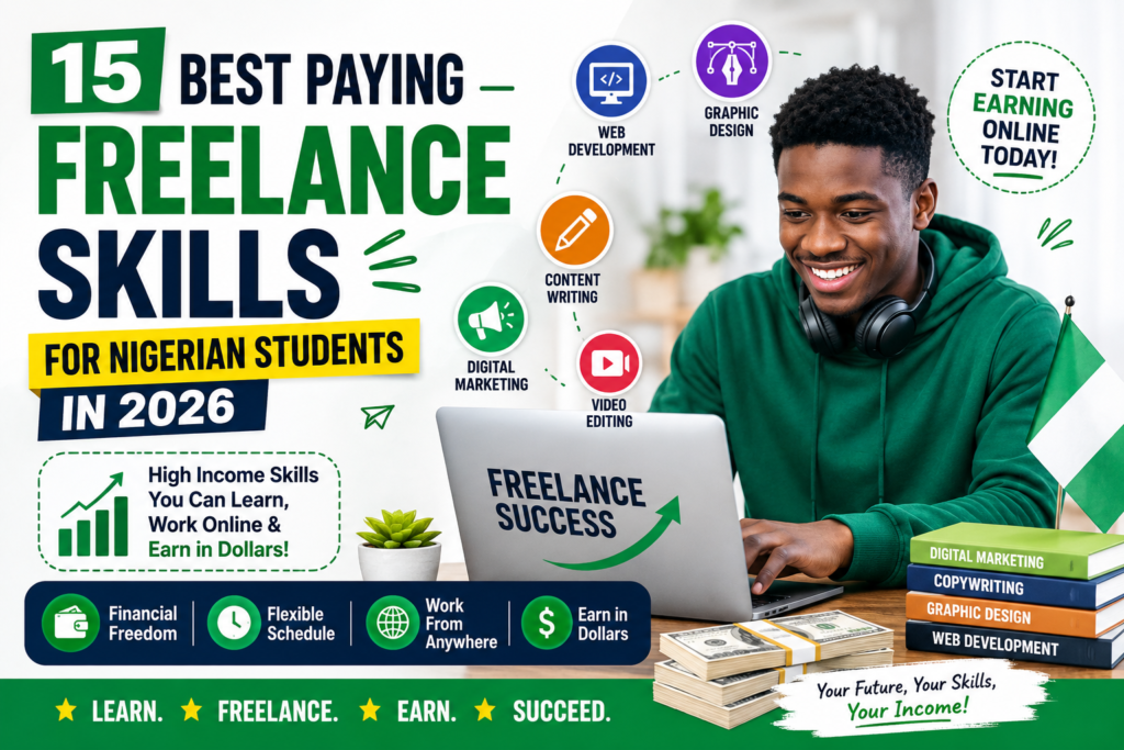 best-paying freelance skills for Nigerian students