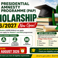 PAP Scholarship 2026/2027