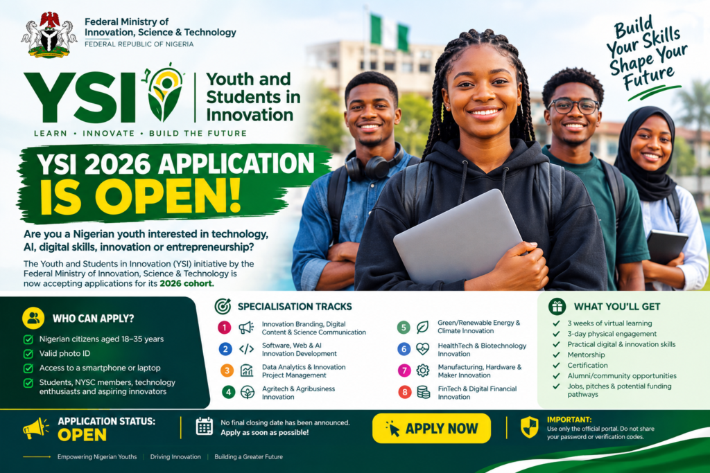 YSI 2026 Application