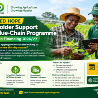BOA Dry Season Financing 2026/27